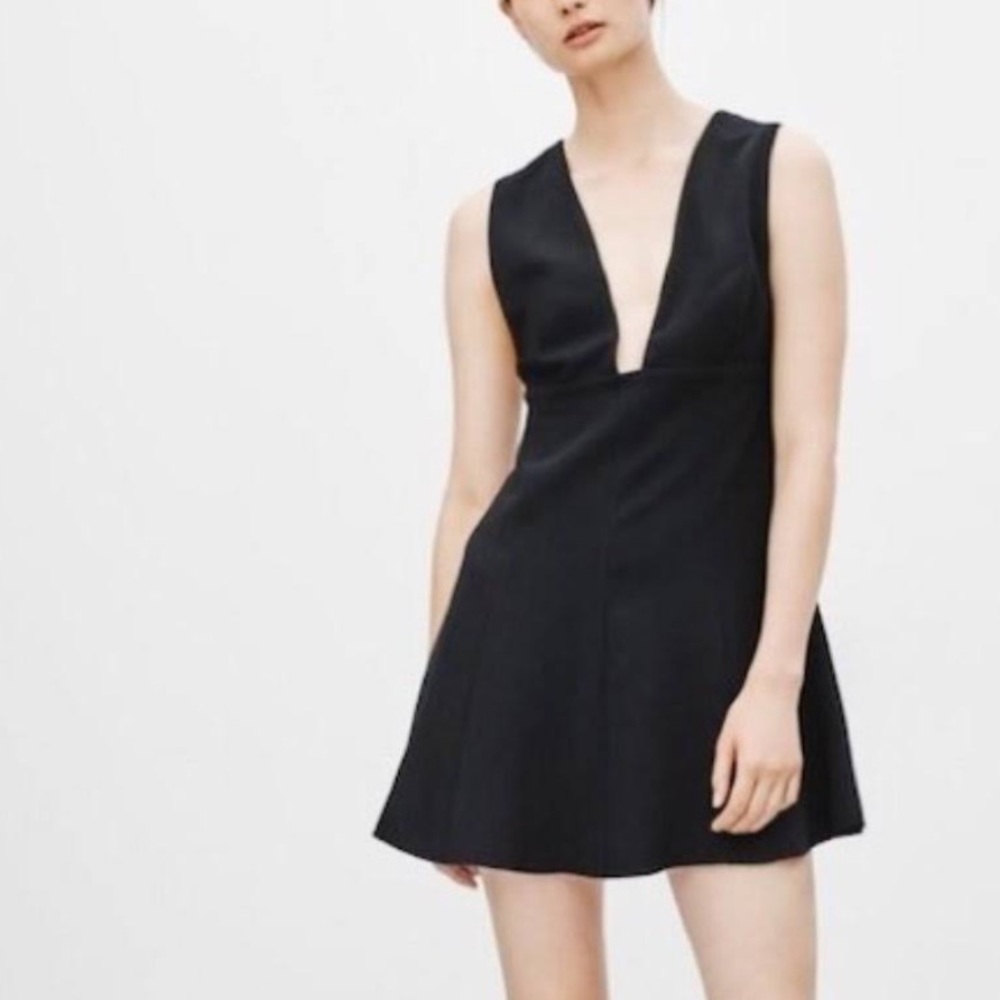 Aritzia Montbrun Black Mini Dress Size 4